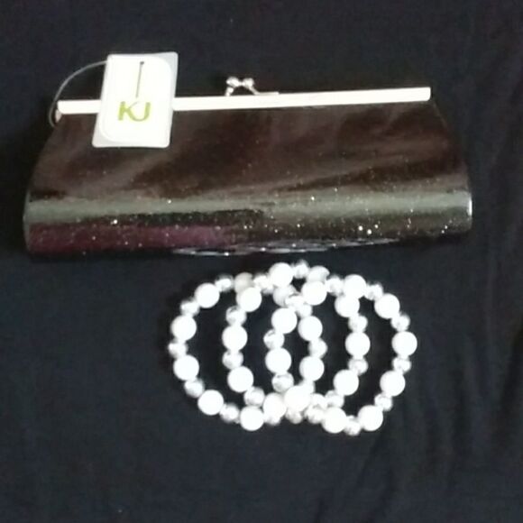 BRAND NEW SMALL EVENINGS CLUTCH PURSE - Picture 5 of 10